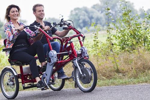 Er op uit met een duofiets of rolstoelfiets? Probeer het eens!