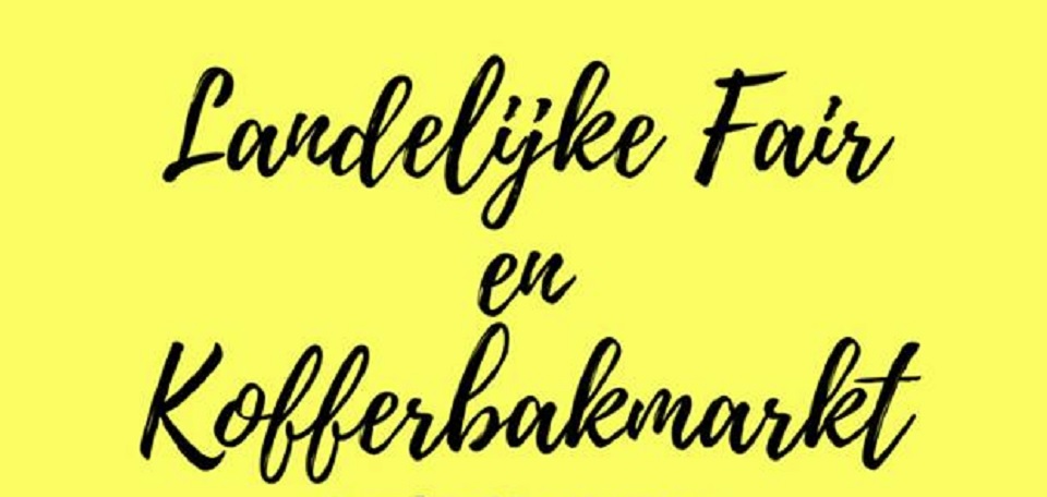 LANDELIJKE FAIR EN KOFFERBAKMARKT