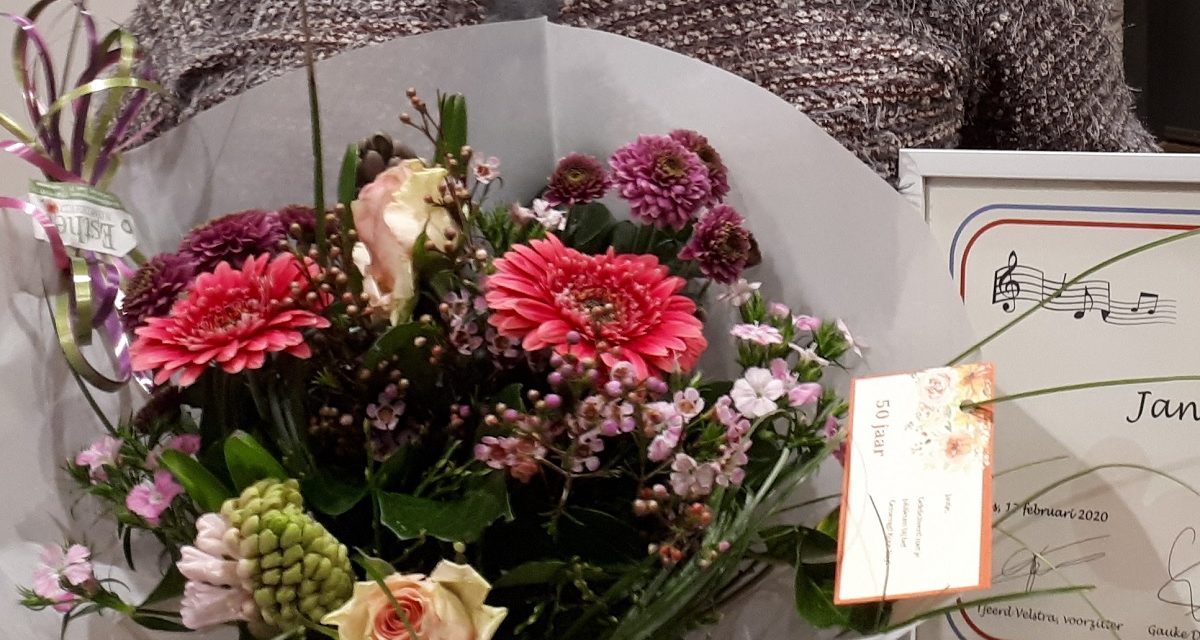 Jubilarissen bij Gemengd Koor Boyl
